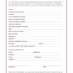 2018 Rental Application Form Fillable Printable PDF Forms Handypdf