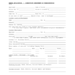 2019 Rental Application Form Fillable Printable PDF Forms Handypdf