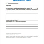 FREE 10 Security Deposit Return Forms In PDF MS Word