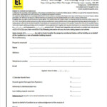 FREE 6 Rental Deposit Forms In PDF