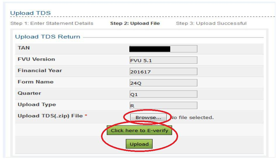 Guide For Uploading TDS Returns On The Income Tax Portal