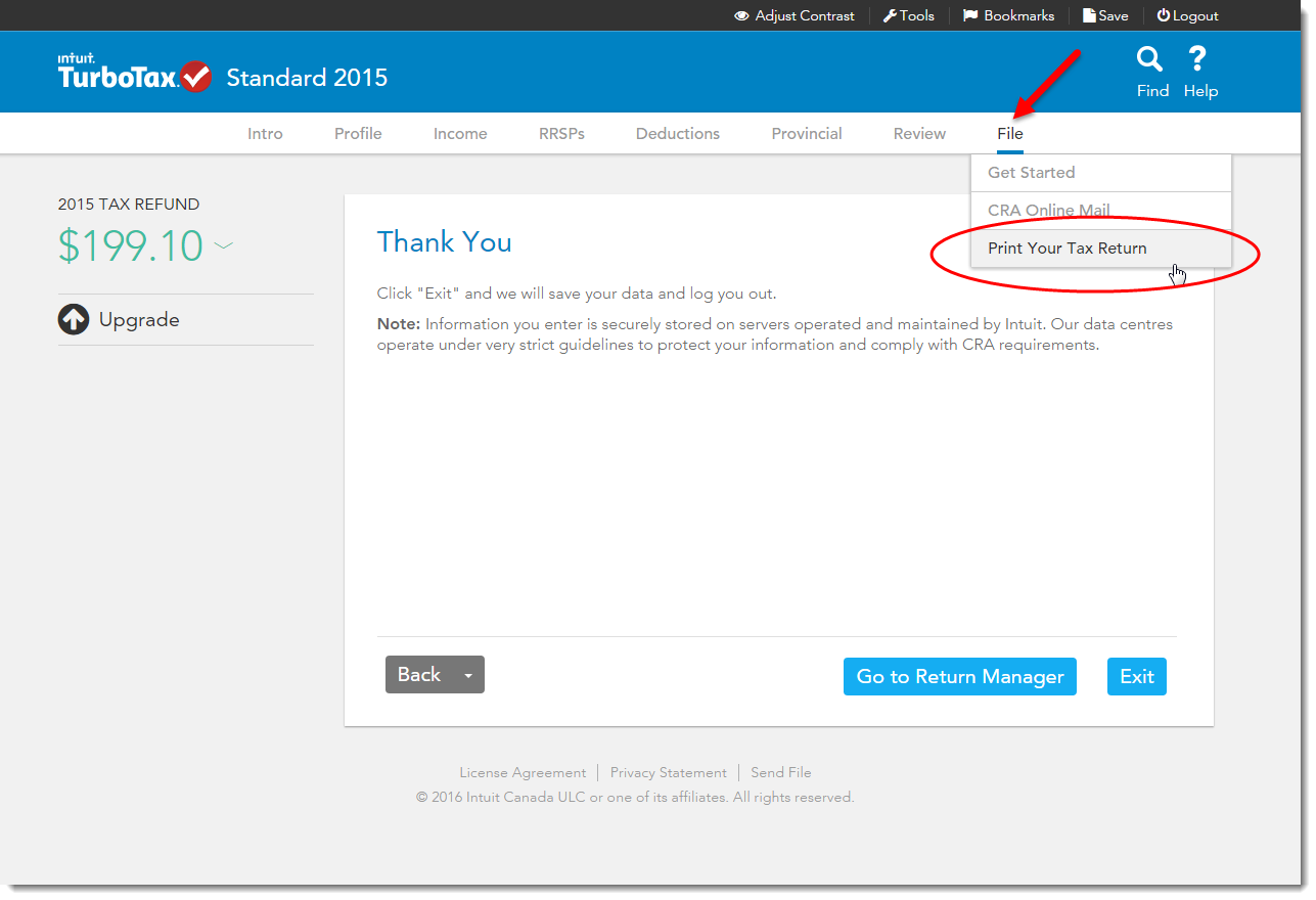 How Do I Print A Copy Of My Return In The TurboTax AnswerXchange