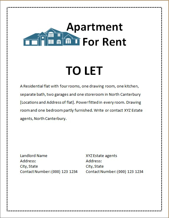 Letters Between Landlord And Tenant Microsoft Word Excel Templates