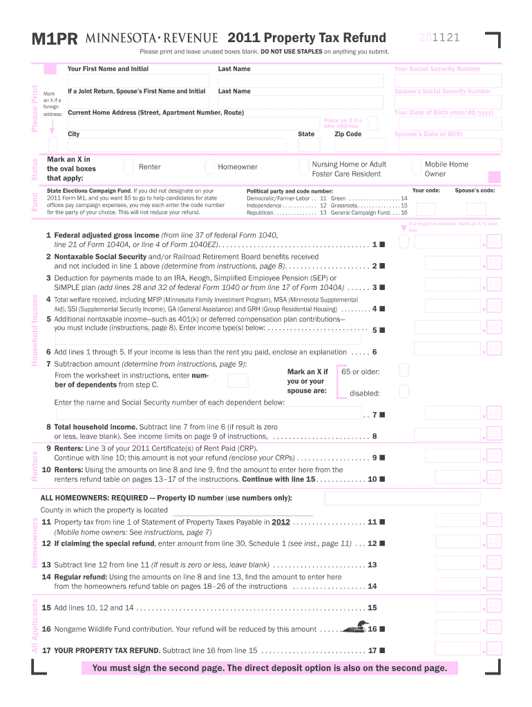 Minnesota Form Fill Out And Sign Printable PDF Template SignNow