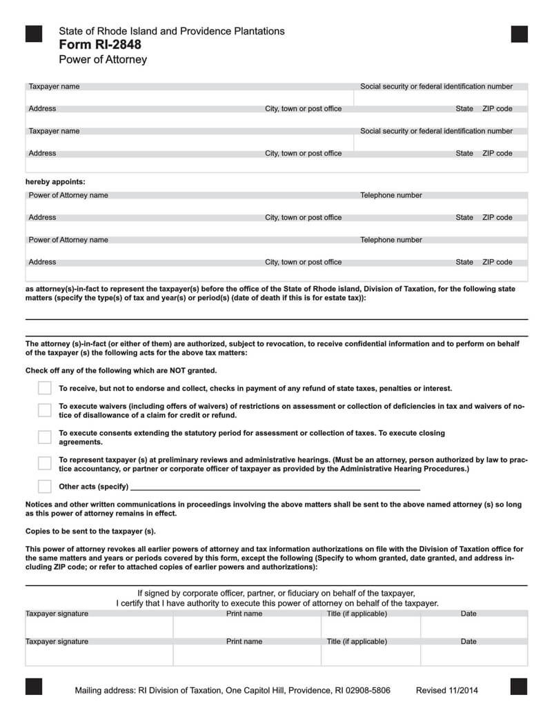 North Dakota Tax Refund Application