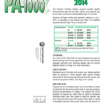 Pa 1000 Fill Online Printable Fillable Blank PdfFiller