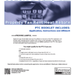 Property Tax rent heat Rebate Booklet 2012 Printable Pdf Download