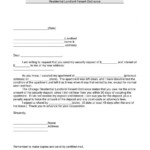 Sample 015 Security Deposit Return Receipt Template Refund Letter