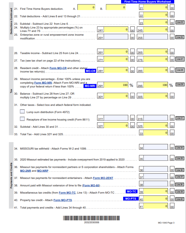 What Do I Need To Do To Get My Missouri Renters Rebate Back