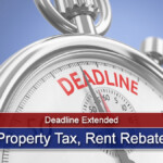 Property Tax Rent Rebate Deadline Extended Franklin County Freepress