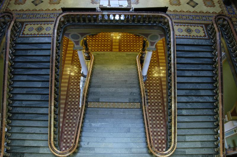 State capital stairs HBA IOWA