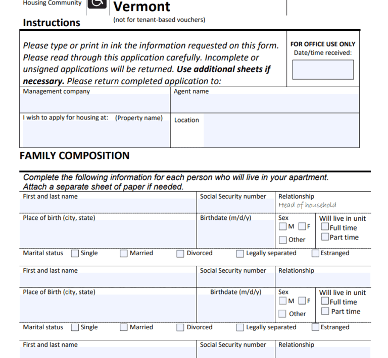 Blog Printable Rebate Form