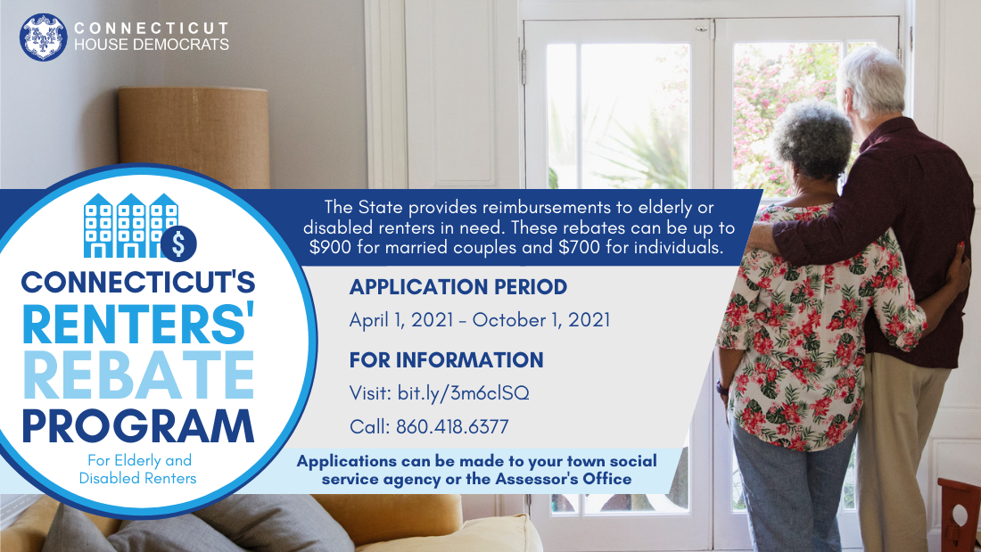 Renters Rebate Program Opens April 1st Connecticut House Democrats