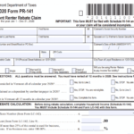 Renters Rebate Vt Printable Rebate Form